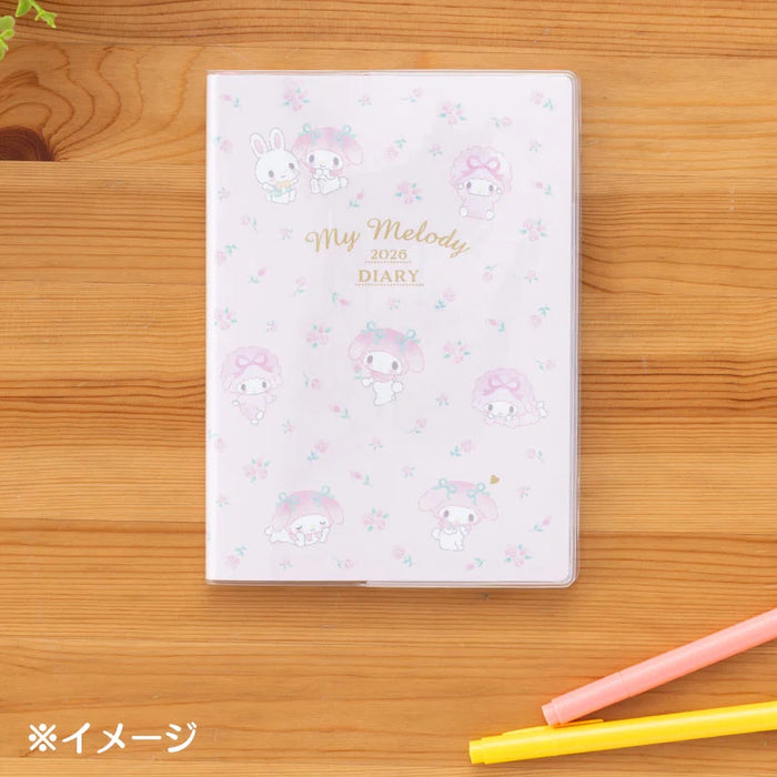 Japan Sanrio - Calendar & Planner 2026 x My Melody B6 Diary (Block Type) 2026