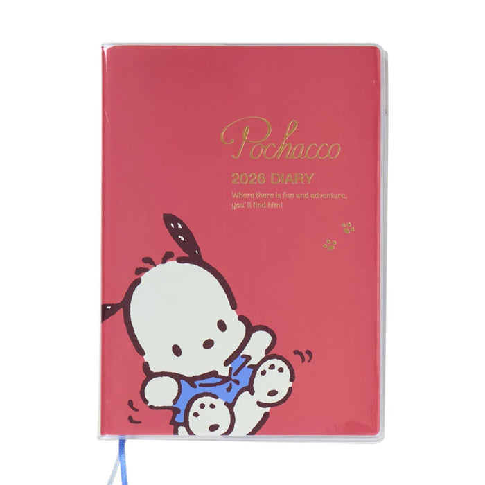 Japan Sanrio - Calendar & Planner 2026 x Pochacco B6 Diary (Block Type) 2026