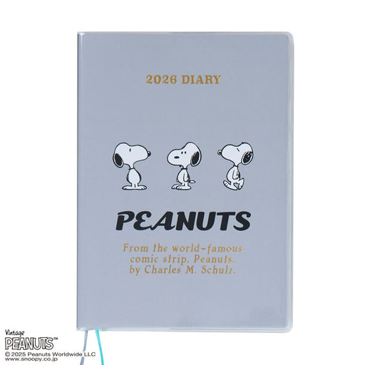 Japan Sanrio - Calendar & Planner 2026 x Snoopy B6 Diary (Block Type) 2026