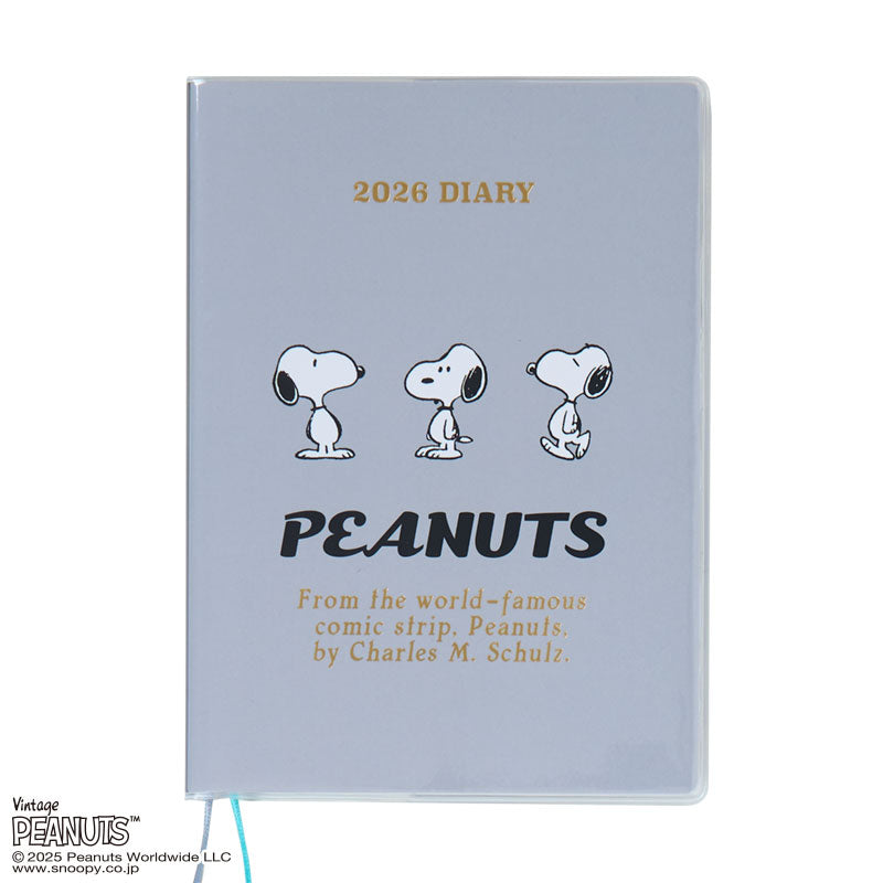 Japan Sanrio - Calendar & Planner 2026 x Snoopy B6 Diary (Block Type) 2026