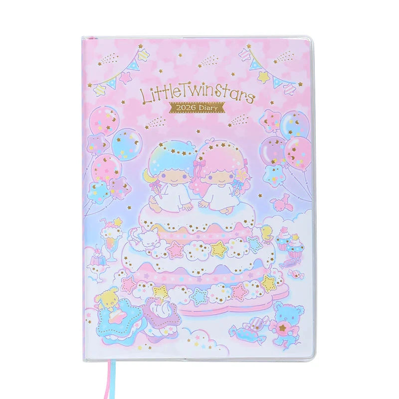 Japan Sanrio - Calendar & Planner 2026 x Little Twin Stars B6 Diary (Block Type) 2026