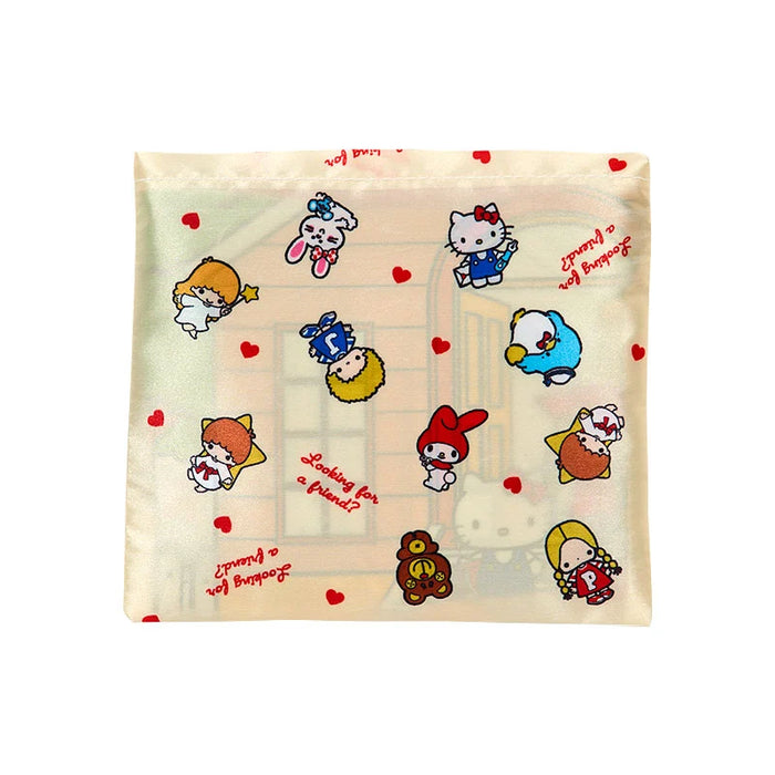 Japan Sanrio - Sanrio Characters Mini Eco Bag (Garden)