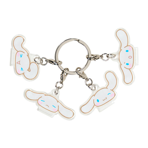 Japan Sanrio - Cinnamoroll 4-Piece Acrylic Keychain (Face)