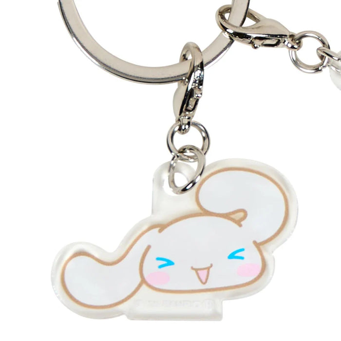 Japan Sanrio - Cinnamoroll 4-Piece Acrylic Keychain (Face)