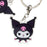 Japan Sanrio - Kuromi 4-Piece Acrylic Keychain (Face)