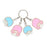 Japan Sanrio - Little Twin Stars 4-Piece Acrylic Keychain (Face)