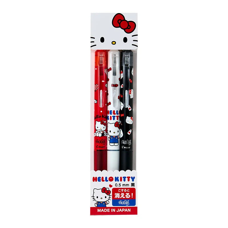 Japan Sanrio - Hello Kitty FriXion Ball Knock (3-piece set)