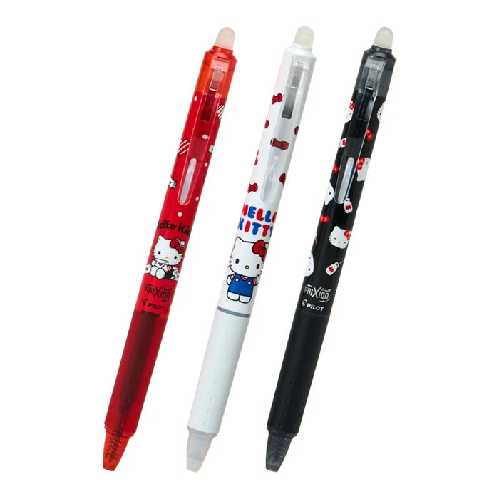 Japan Sanrio - Hello Kitty FriXion Ball Knock (3-piece set)