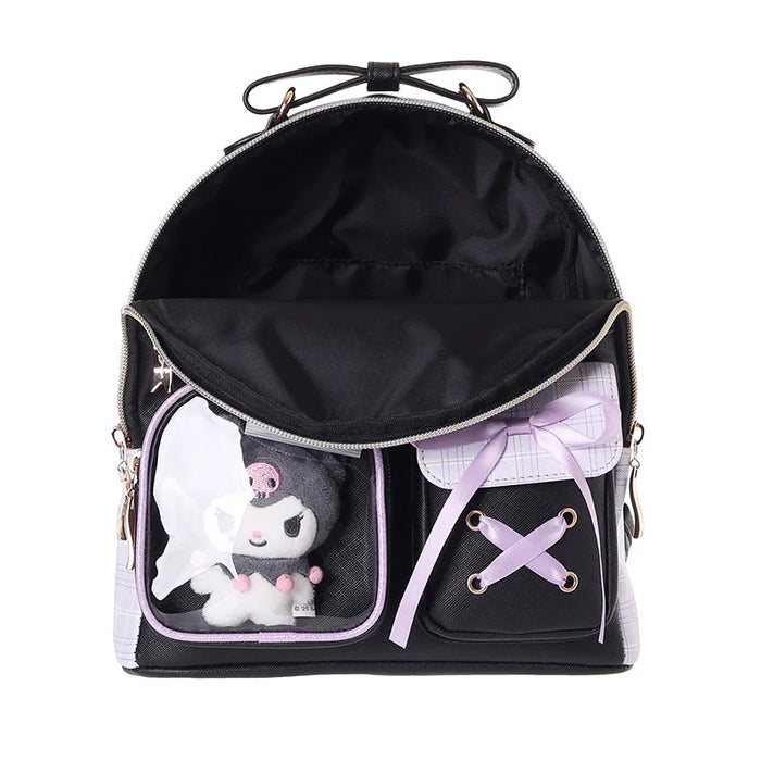 Japan Sanrio - Kuromi D Backpack with Plush Toy