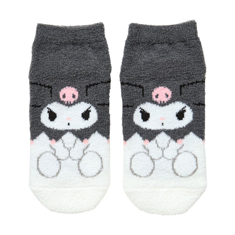 Japan Sanrio - Kuromi Fluffy Socks