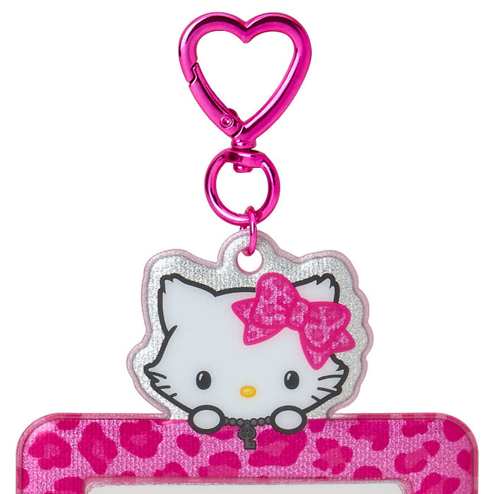 Japan Sanrio - Charmmy Kitty Leopard Print Trading Card Holder (Enjoy Idol)