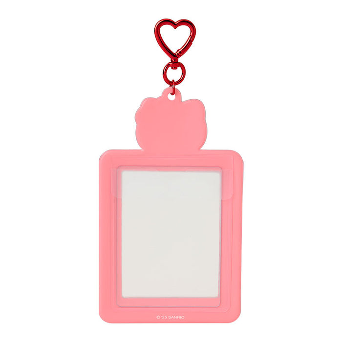 Japan Sanrio - Hello Kitty Leopard Print Trading Card Holder Color: Red (Enjoy Idol)