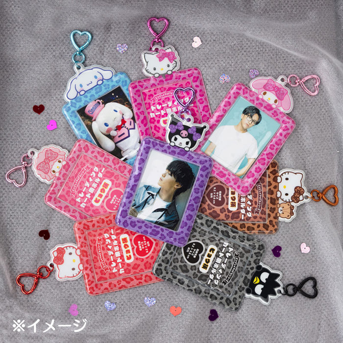 Japan Sanrio - My Melody Leopard Print Trading Card Holder (Enjoy Idol)