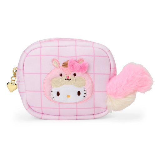 Japan Sanrio - Hello Kitty Pouch (Fluffy Squirrel)
