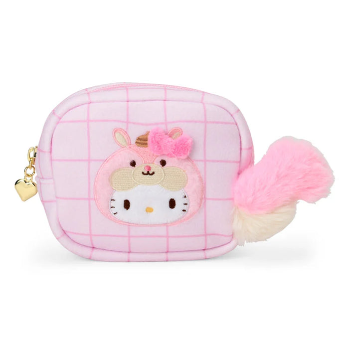 Japan Sanrio - Hello Kitty Pouch (Fluffy Squirrel)
