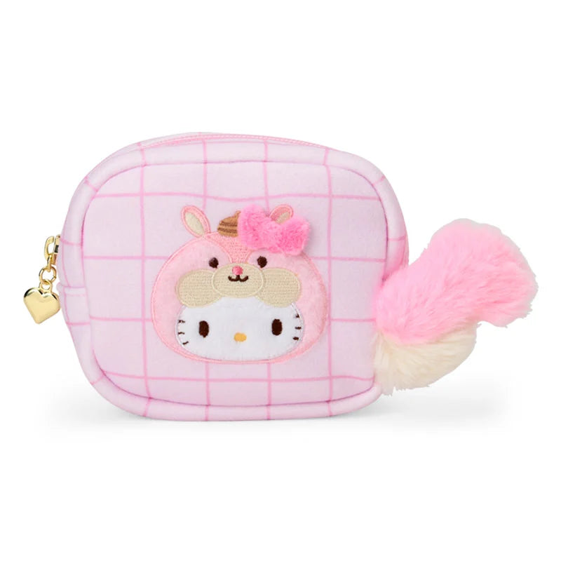 Japan Sanrio - Hello Kitty Pouch (Fluffy Squirrel)