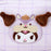 Japan Sanrio - Kuromi Pouch (Fluffy Squirrel)