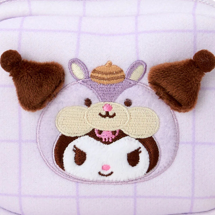 Japan Sanrio - Kuromi Pouch (Fluffy Squirrel)