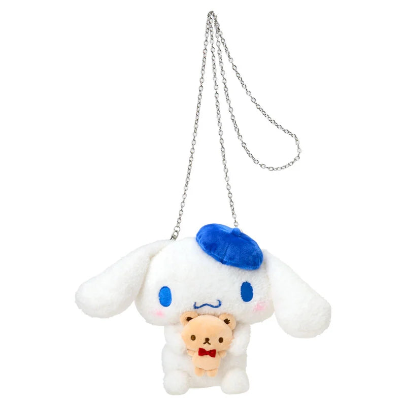 Japan Sanrio - Cinnamoroll Character-Shaped Shoulder Bag (With Bear)
