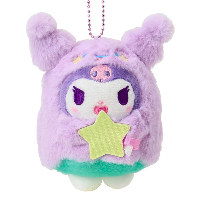 Japan Sanrio - Kuromi Plush Keychain (Starry Ghost)
