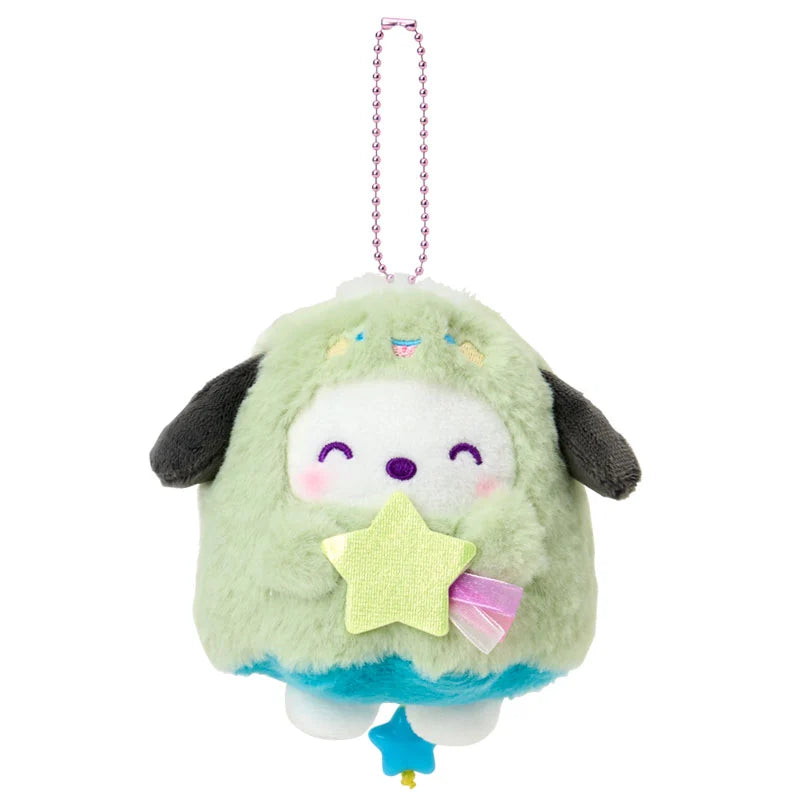 Japan Sanrio - Pochacco Plush Keychain (Starry Ghost)