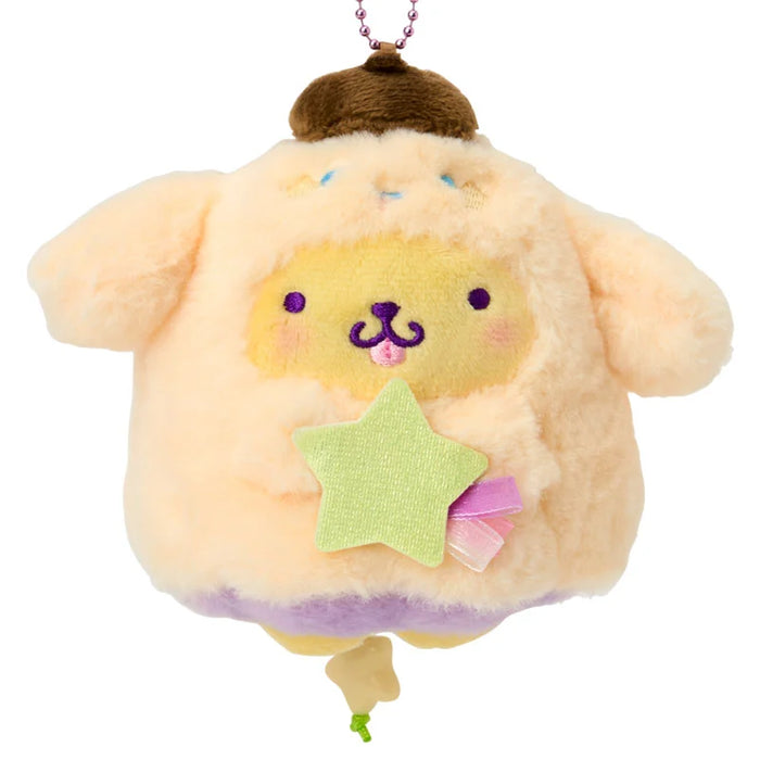 Japan Sanrio - Pompompurin Plush Keychain (Starry Ghost)