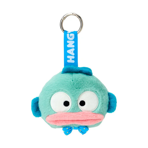 Japan Sanrio - Hangyodon Face Tag  Plush Keychain