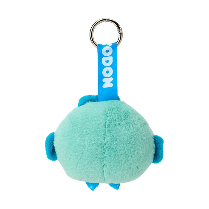 Japan Sanrio - Hangyodon Face Tag  Plush Keychain