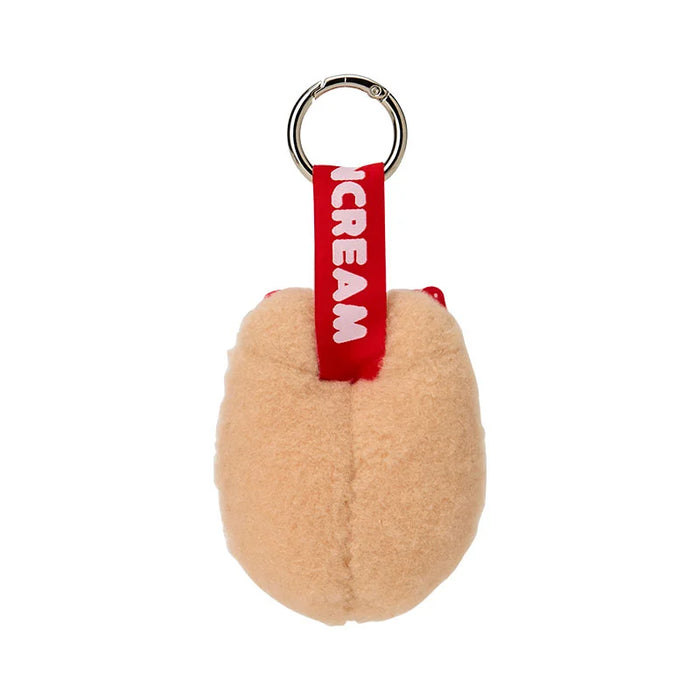 Japan Sanrio - Chestnut Cream Face Tag  Plush Keychain