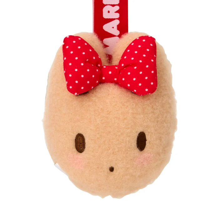 Japan Sanrio - Chestnut Cream Face Tag  Plush Keychain