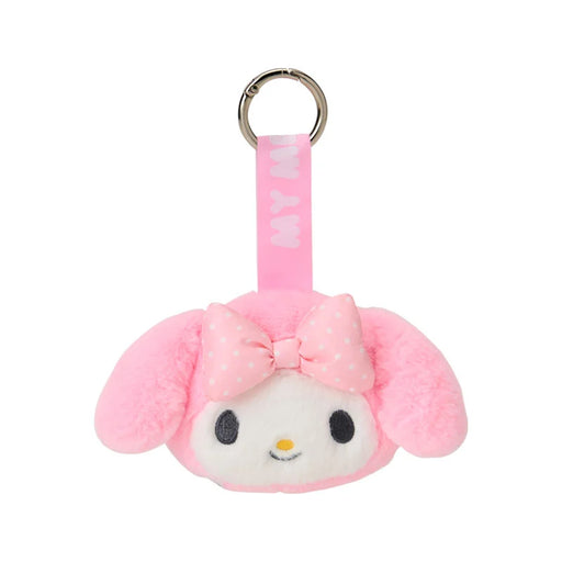 Japan Sanrio - My Melody Face Tag  Plush Keychain
