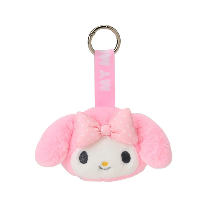 Japan Sanrio - My Melody Face Tag  Plush Keychain