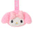 Japan Sanrio - My Melody Face Tag  Plush Keychain