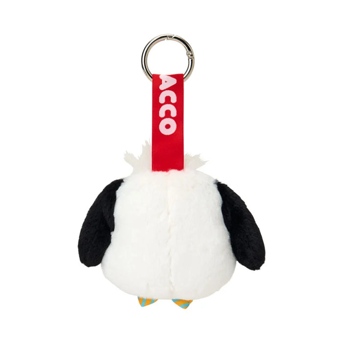 Japan Sanrio - Pochacco Face Tag  Plush Keychain