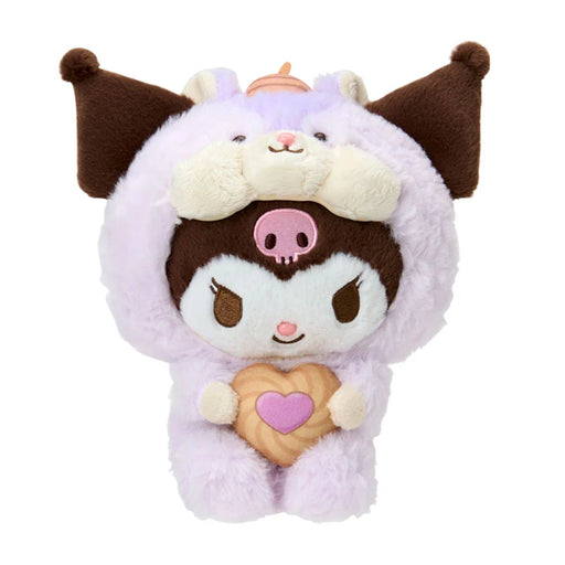 Japan Sanrio - Kuromi Plush Toy (Fluffy Squirrel)