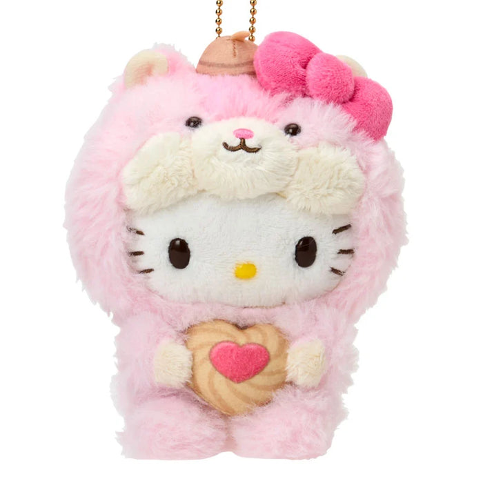 Japan Sanrio - Hello Kitty Plush Keychain (Fluffy Squirrel)