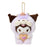 Japan Sanrio - Kuromi Plush Keychain (Fluffy Squirrel)