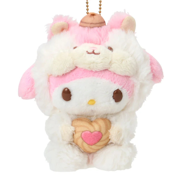 Japan Sanrio - My Melody Plush Keychain (Fluffy Squirrel)