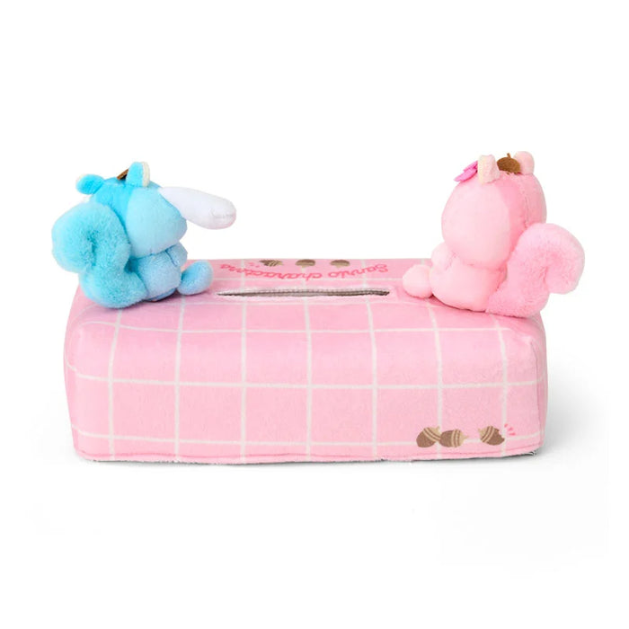 Japan Sanrio - Sanrio Characters Tissue Box Case (Fluffy Squirrel)
