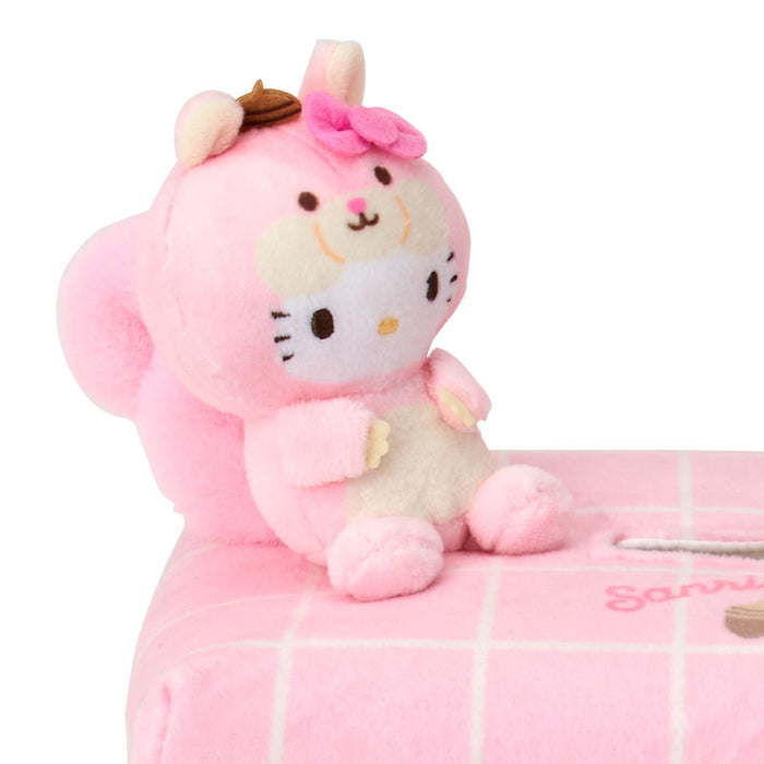 Japan Sanrio - Sanrio Characters Tissue Box Case (Fluffy Squirrel)