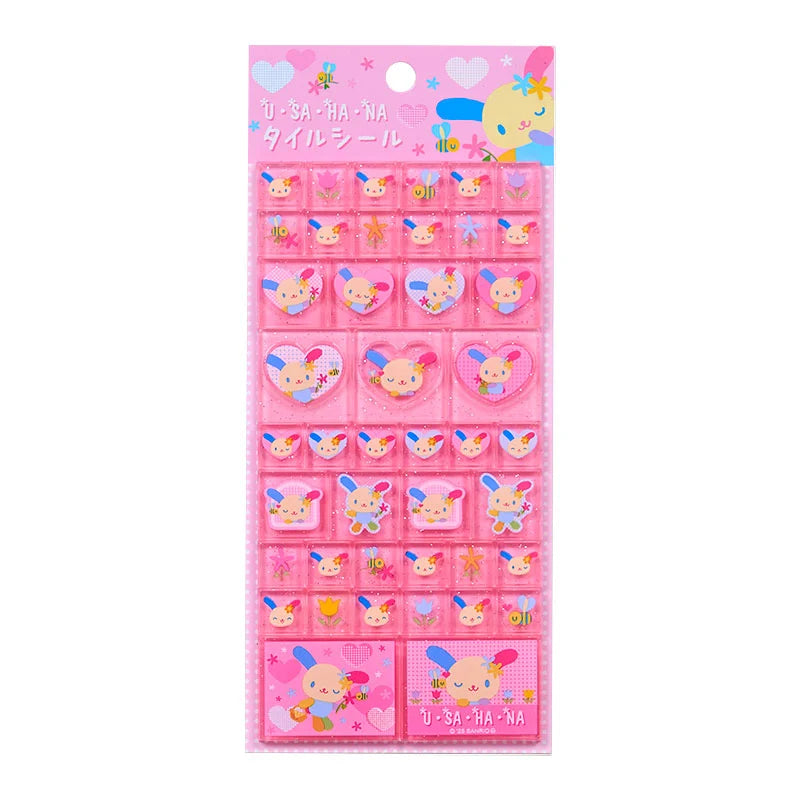 Japan Sanrio - Usahana Tile Stickers