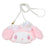 Japan Sanrio - My Melody Plush Sacoche (White Strawberry Tea Time)