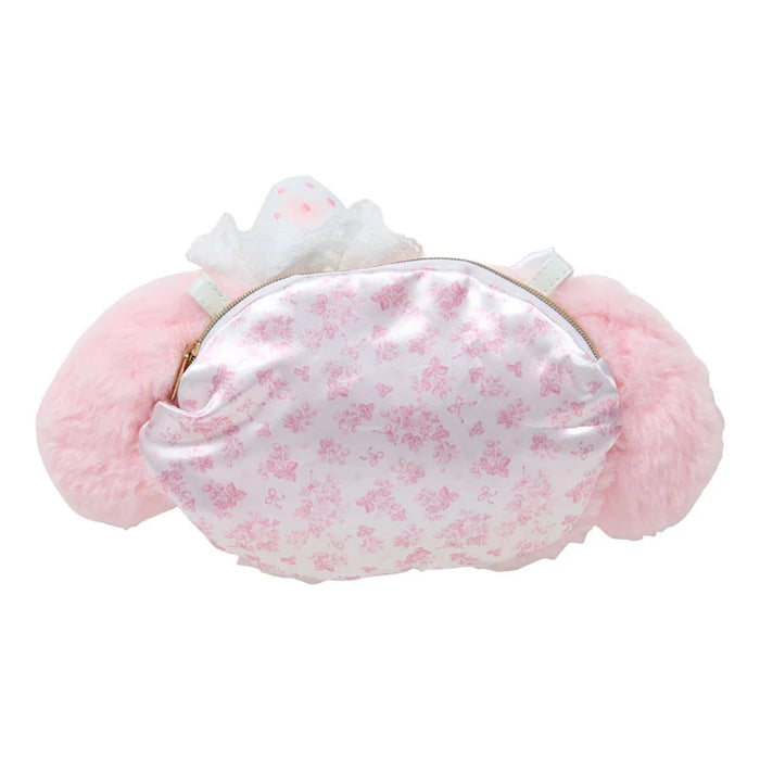 Japan Sanrio - My Melody Plush Sacoche (White Strawberry Tea Time)