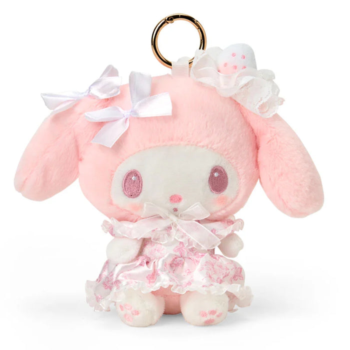 Japan Sanrio - My Melody Plush Eco Bag (White Strawberry Tea Time)