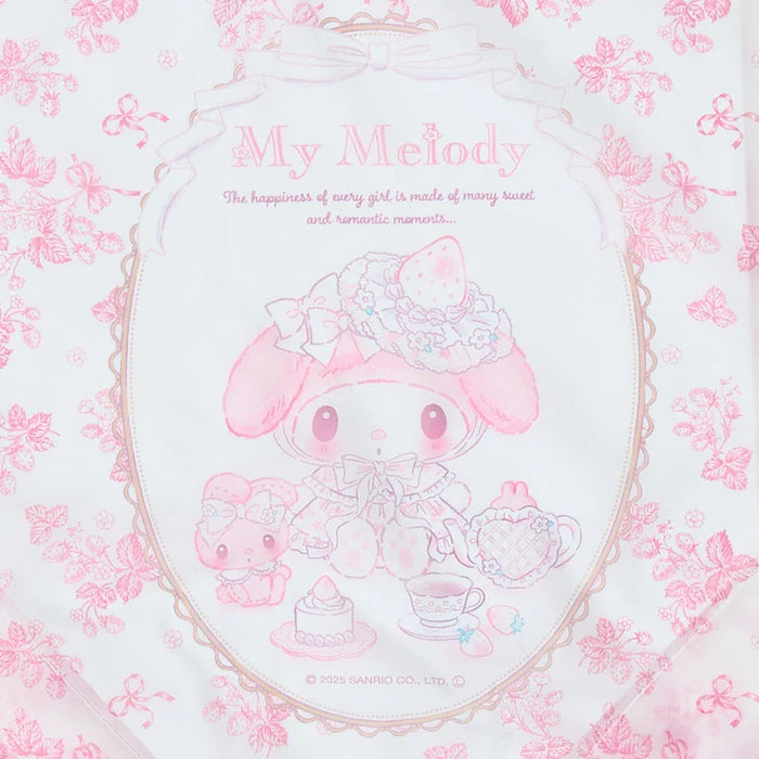 Japan Sanrio - My Melody Plush Eco Bag (White Strawberry Tea Time)