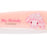 Japan Sanrio - My Melody Bangs Capsule Comb with Mascot (White Strawberry Tea Time)