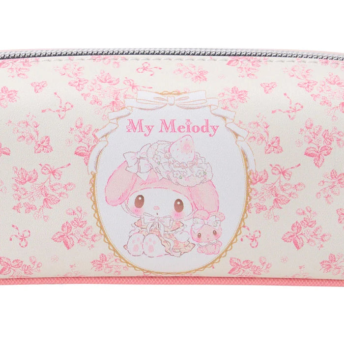 Japan Sanrio - My Melody Single Box Pencil Case (White Strawberry Tea Time)