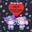 Japan Sanrio - My Melody & Kuromi ANNA SUI ANNA SUI Handkerchief (Neon)