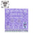 Japan Sanrio - Kuromi ANNA SUI Towel Handkerchief