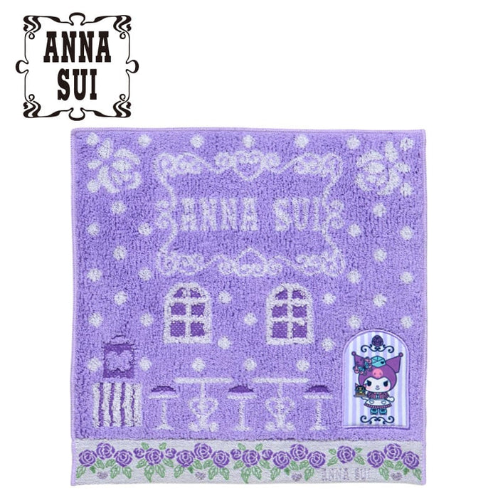Japan Sanrio - Kuromi ANNA SUI Towel Handkerchief